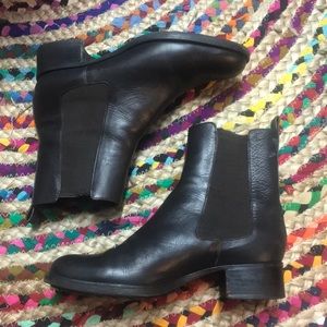 Ann Taylor Leather Booties